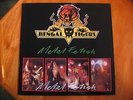 BENGAL TIGERS METAL FETISH  1984 1st press w/ zine insert venom Metallica NWOBHM