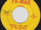 LITTLE ARCHIE WALKER Puttin' You Out Of My World 45 PA-MAR TX Northern Soul HEAR