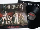 MANOWAR - Into Glory Ride LP 1983 , ORIG. MFN 6  jag panzer slayer heavy load