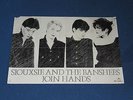 SIOUXSIE AND THE BANSHEES- JOIN HANDS UK PROMO POSTER (SEX PISTOLS, CLASH, PUNK)