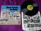 DEEP PURPLE  deep purple in rock 1970-RARE FIRST UK  PRESS -(NO EMI ,A1,B1) -EX