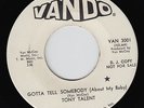 Promo Northern Soul 45 TONY TALENT 