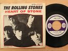 ROLLING STONES Heart Of Stone/What A Shame 45 with Picture Sleeve PS VG+ RARE