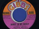 1023 DENNIS BROWN-MONEY IN MY POCKET-JOE GIBBS-  REGGAE 45 7