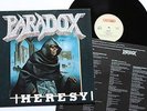PARADOX - Heresy LP 1990 , first press RARE .. exumer kreator angel dust coroner