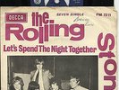 ROLLING STONES  UNIQUE  SOUTH AFRICA  PS 45  LET'S SPEND THE NIGHT TOGETHER