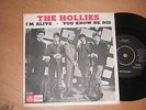 THE HOLLIES I´m alive 45/ps Sweden 1965 *
