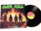 OVERKILL -Feel the Fire LP 1987 , MFN 127