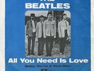 The Beatles. All you need is love. Sweden.