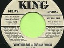 CHARLIE GORE (Everything But A One Man Woman / If I Told) COUNTRY 45 RPM RECORD