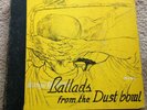 1940s Vintage Woody Guthrie Ballads From The Dust Bowl 3x 78 Set - Folk