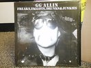 GG ALLIN Freaks Faggots Drunks & Junkies LP NEW Sealed