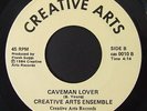 Rare IL Modern Soul Boogie 45 CREATIVE ARTS ENSEMBLE Caveman Lover on CA