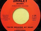 Vanguards - You're Breaking My Heart / Falling Out Of Love - Shirley 45 Indiana