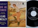 EP 1956 / 1961 Elvis Presley LOVE ME TENDER +3 - RCA s7 DÜNNE Pressung EPA 4006