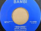 MOOD MAKERS - Dolores/Dream A Dream | RARE doo wop (VG+ close to EX) Bambi 45