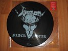 VENOM - Black Metal LP Picture Disc Earmark MINT Bathory Sodom