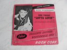 Gene Vincent rare UK Demo with rare Picture Rush Cover 