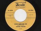 '55 Blues Rockabilly/Blues LIGHTNIN' HOPKINS Don't Need No Job HERALD M- HEAR