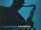 Sonny Rollins Saxophone Colossus LP deep groove RVG Bergenfield N.J. label VG+