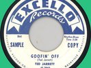 TED JARRETT Goofin' Off / Love Love Love 45rpm Excello 1956 WLP