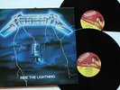 METALLICA - Ride the Lightning 2-LP 1984 , Gatefold , MFN 27