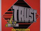 TRUST: Repression (version Anglaise) LP (France, w/ inner) Metal