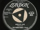 THE MONOTONES. BOOK OF LOVE. LONDON 45-HLM 8625 (HARD TO FIND).