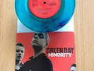Green Day Minority 7” TEAL SWIRL vinyl EP limited to 200 Interpunk Adeline