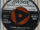BOBBY DARIN   LA MER BEYOND THE SEA b/w THE WAY LOVE   UK TRI LONDON 7