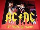 AC/DC - LET THERE BE BLOOD LIVE 1977 RARE COLOURED VINYL NEW