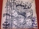 LOS PICAPIEDRAS, CHILEAN FREAK BEAT , RARE SINGLE WITH PS, 1966,EX+