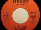 AL MASON   Good Lovin' / Color Her Woman   BUNKY modern soul 45 RARE *Listen*
