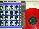 BEATLES A HARD DAY'S NIGHT EMI EAS-70132 Japan OBI RED VINYL MONO Vinyl LP