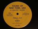 FAMILY  Family Rap  DISCO RAP  Sound Of New York  NEAR MINT