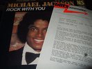 THE JACKSONS : ROCK WITH YOU ORIGINAL PROMOSTAMPED 12