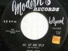 YOUNG JESSIE 45 Hit, Git and Split MODERN RECORDS Dancer R&B Excellent #T209