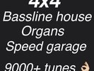 Uk Bassline Organ House 4x4 Speed Garage Over 9000 Tracks From 2005+ 80+gb