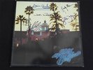 THE EAGLES HOTEL CALIFORNIA ALBUM WITH SIGNED ALBUM SLEEVE 1976