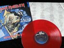 IRON MAIDEN - No Prayer For The Dying - 1990 RED VINYL LP - Original USA Press