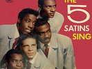 FIVE SATINS: The Five Satins Sing LP Mono, Red Label,  Rare Vinyl VG+