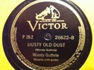 WOODY GUTHRIE 78 