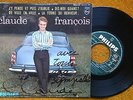 Claude François 45t dédicacé, autographe 