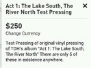 The Dear Hunter Act I Vinyl (TEST PRESSING) 1/5