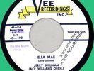JERRY SULLIVAN Ella Mae / Curley Headed Baby 45rpm Vee 1959 rockabilly