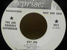 THE JIMI HENDRIX EXPERIENCE | Promo 45 | Hey Joe | 51st Anniversary | VG+ | 0572