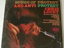 CHRIS LUCEY Songs Of Protest And Anti- EX BOBBY JAMESON Folk Rock Surrey LP