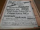 RARE HIPHOP HALF SIZE FLIER.AFRIKA BAMBAATAA.JAZZY J.RED ALERT.SOUL SONIC FORCE