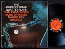 JOHN COLTRANE Quartet Plays LP IMPULSE A-85 Orig US 1965 RVG MONO McCoy Tyner