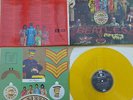 RARE. THE BEATLES. SGT. PEPPER. YELLOW VINYL.EX/EX. GATEFOLD SLEEVE.